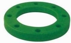 Encaixes plásticos verdes PPR de PPR que suportam o código de Ring Flange Type Hexagon Head